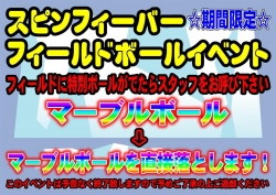 スピンフィーバーマーブルボールイベント（H２６年版）