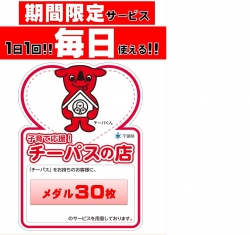 チーパス３０枚